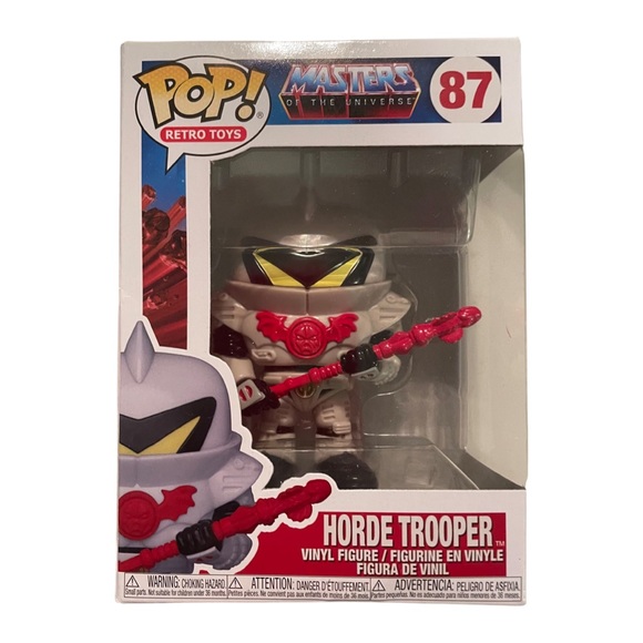 Funko Pop - masters Of the universe , Horde trooper #87 - Picture 2 of 7
